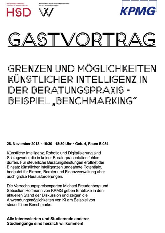 Plakat GV KPMG Schwarz WS 2018 2019